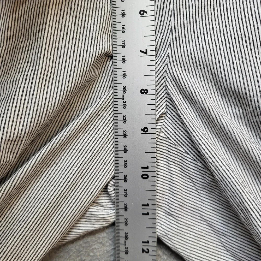 Etro Men Pants 46 Gray Striped Dress Pants 28